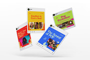 Instagram Post Mockup, a Mockup by SLAB! Design (Thumbnail 6 of 6)