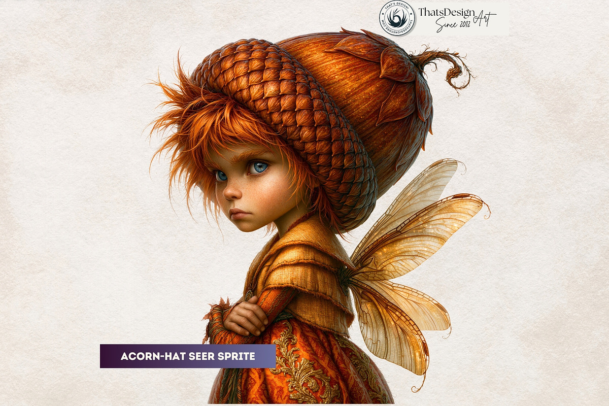 Guilded Harvest Autumn Clipart Set, a Seasonal Illustration by ThatsDesignArt (Photo 4 of 13)