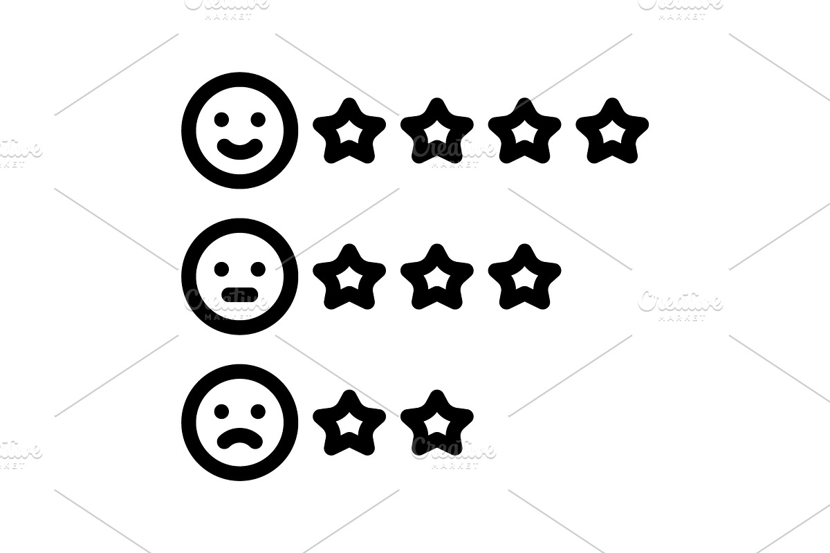Evaluated best black icon, an Outline Icon by Creative priyanka