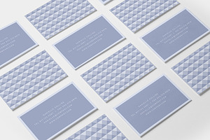 Bevel Business Card Template