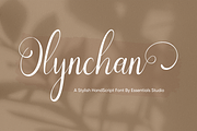 Olynchan, a Script Font by Essentials Studio (Thumbnail 1 of 9)
