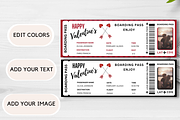 Boarding Pass for Valentine's Day, a Card Template by YasdeyDesigns (Thumbnail 8 of 9)