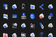 Cloudtech 3D icons, an Icon by Goicons (Thumbnail 6 of 6)