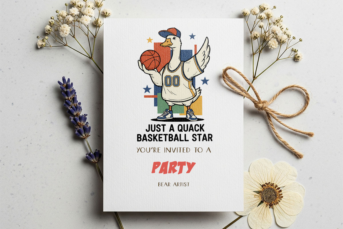 Cute Basketball Mom & Game Day, a Sport Illustration by GlitterCraft (Photo 36 of 101)