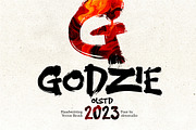 GODZIE Olstd - Handwritten Brush, a Handwritten Font by Olexstudio (Thumbnail 1 of 8)