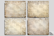 Old Tattered White Lace Junk Journal, a Background Graphic by Fine Purple Elephant (Thumbnail 3 of 4)