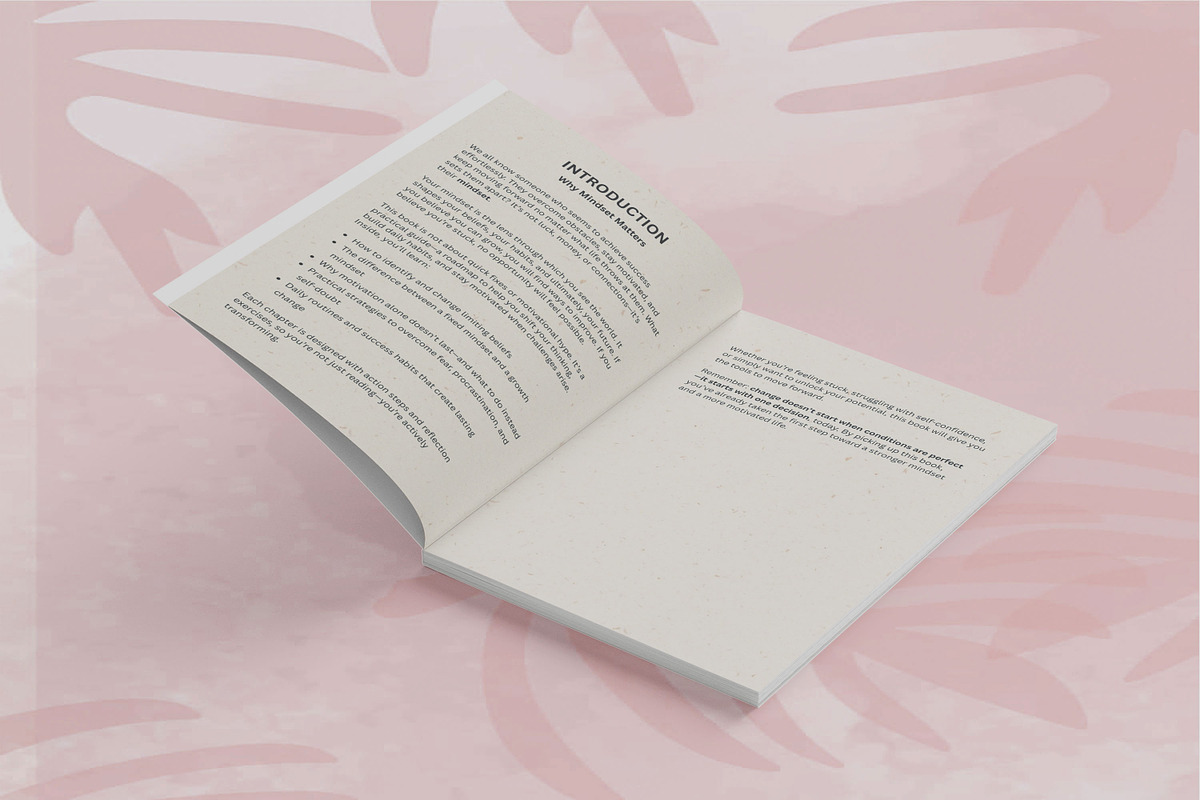 Unstoppable Mindset Workbook preview 2