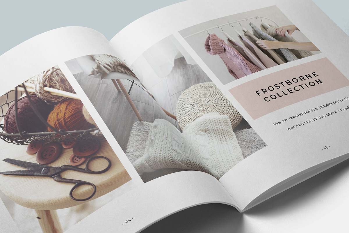 Magnolia Lookbook Template, a Brochure Template by Studio Sumac (Photo 2 of 5)