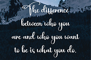 Quilt | Script Font, a Script Font by Scratchones (Thumbnail 5 of 8)