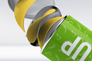 Cylindrical Container Mock-Up, a Packaging Mockup by DesignRushMarket (Thumbnail 12 of 15)