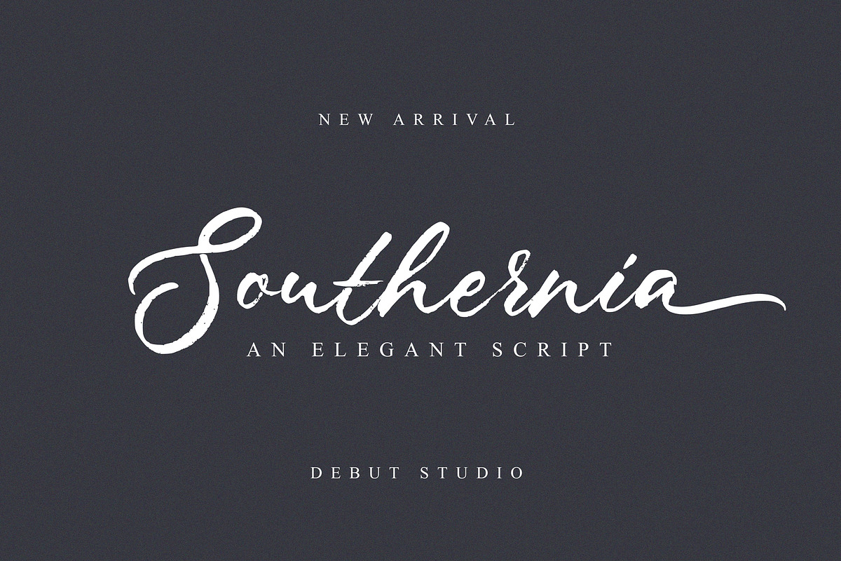 Southernia, a Script Font by Debut Studio (Photo 1 of 8)