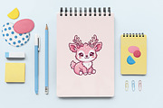 Cute Deer Clipart, an Animal Illustration by Forhadx5 (Thumbnail 7 of 9)