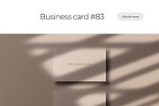 Business Card Mockup Template Bundle, a Business Card Template by PrintPixel (Thumbnail 22 of 104)
