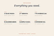 Excel Finance Pack — 3-in-1, a Branding & Logo Template by Just Necessary (Thumbnail 9 of 9)
