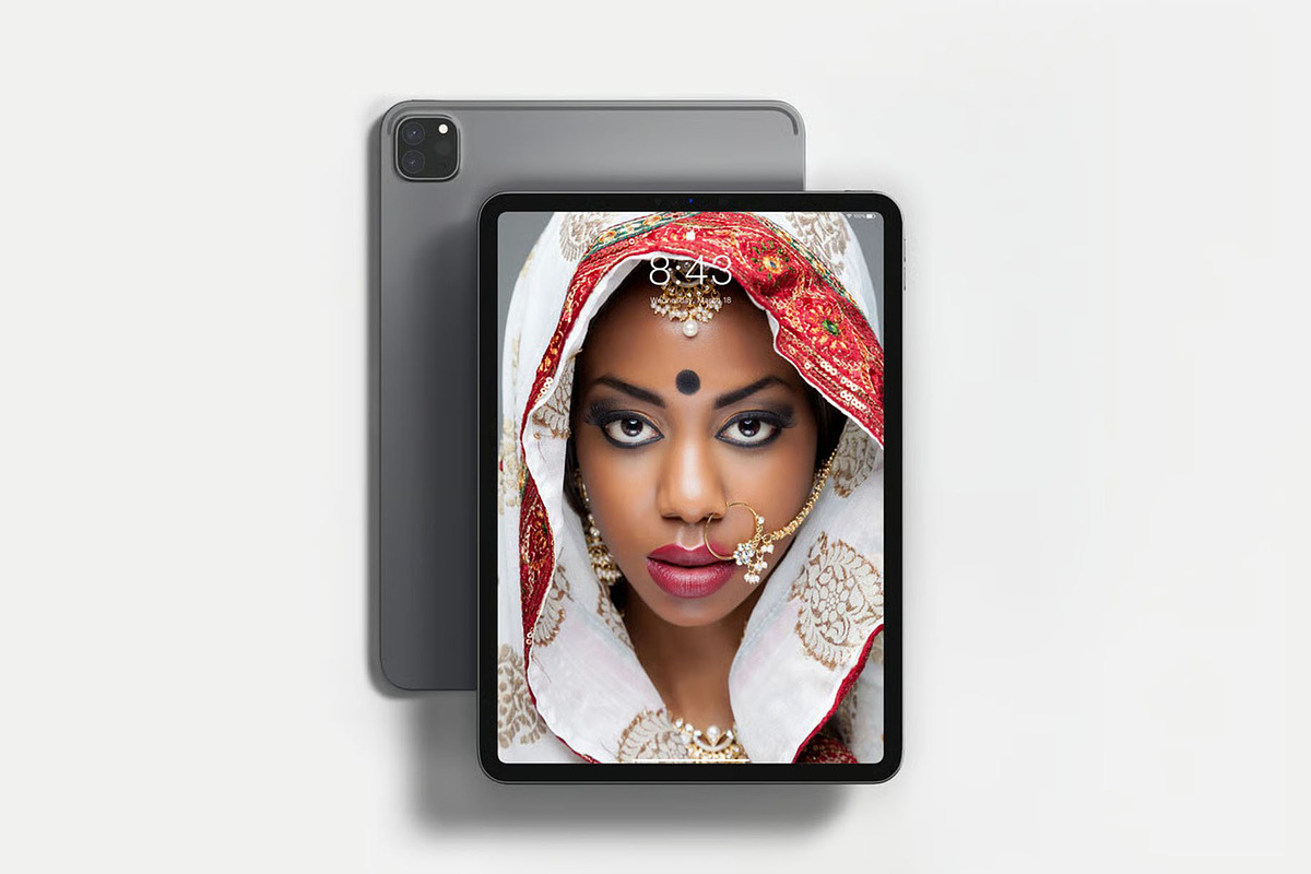 IPad Pro 2020 Mock-up, an iPad Mockup by zippypixelstudio (Photo 6 of 12)