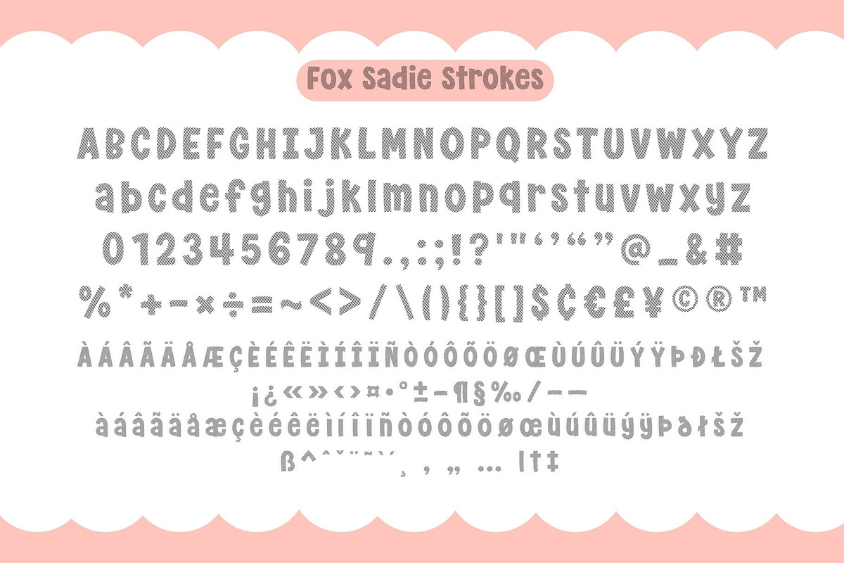 Fox Sadie 5 Fonts Style, a Handwritten Font by Fox7 By Rattana (Photo 7 of 11)