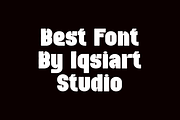 Glogasi - Bold Sans Serif Font, a Sans Serif Font by Iqsiart Studio (Thumbnail 3 of 6)