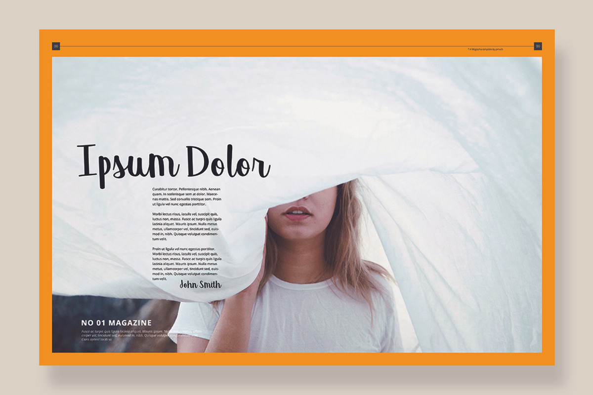 Magazine Template 06, a Magazine Template by pmvch (Photo 9 of 12)