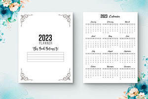 2023 Daily Weekly & Monthly Planner