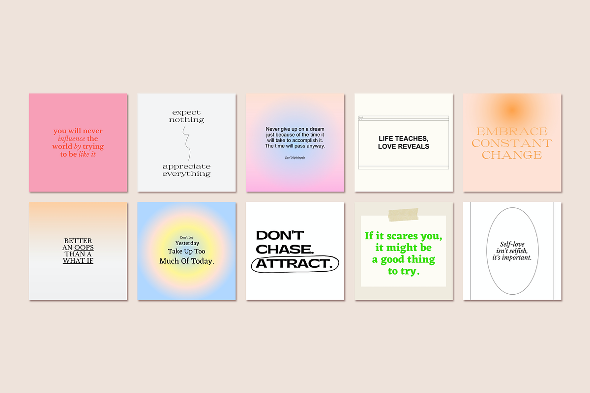 Instagram Quotes Template | Canva, a Social Media Template by Bonumo (Photo 7 of 10)