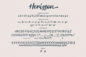 Herisson - Attractive Handlettering