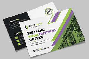 Business Better Postcard Layout