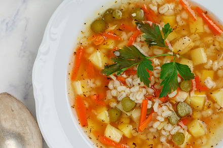 Pickle soup (rassolnik)