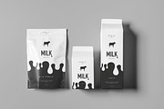 Milk Mock-up, a Packaging Mockup by zippypixelstudio (Thumbnail 4 of 10)
