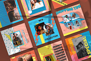 90's Vol2 Instagram Templates, a Social Media Template by Azruca (Thumbnail 4 of 9)