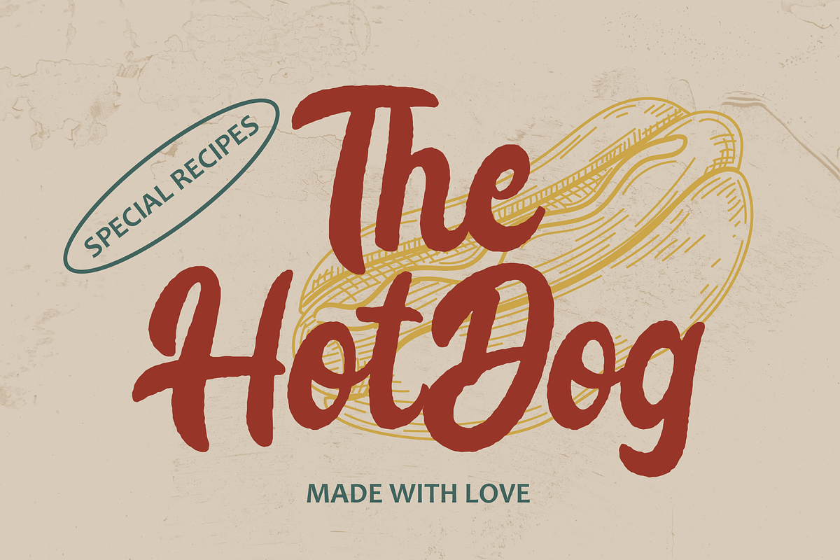 Holy Cook | 2 Charming Style, a Script Font by RT Studio (Photo 3 of 10)