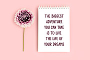 Cheerful Flower | Handwritten font, a Handwritten Font by esamaradany (Thumbnail 4 of 7)