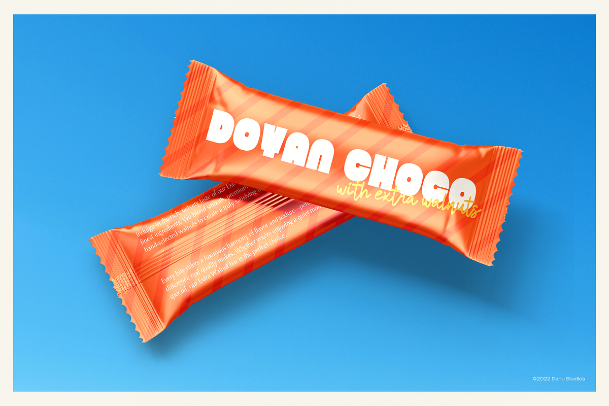 Blooby Chunky Block Sans Serif, a Sans Serif Font by Denustudios (Photo 4 of 12)