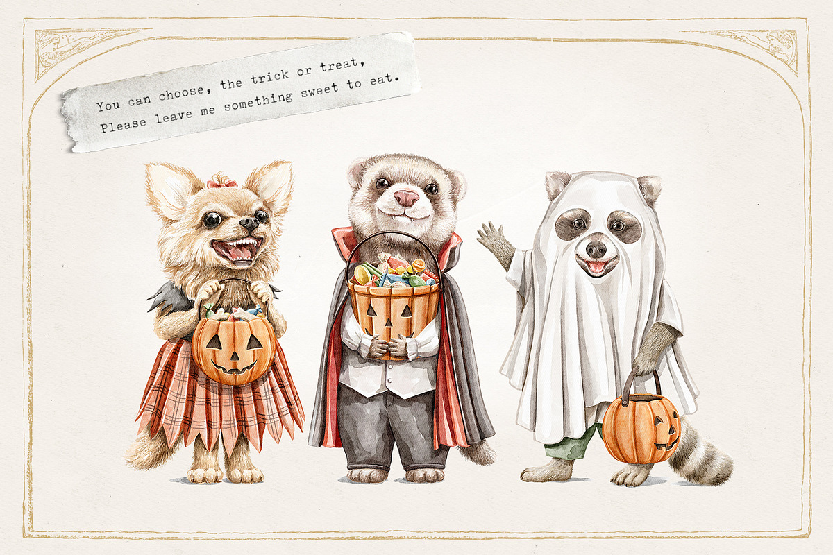 Halloween, an Animal Illustration by Mimomy (Photo 9 of 11)