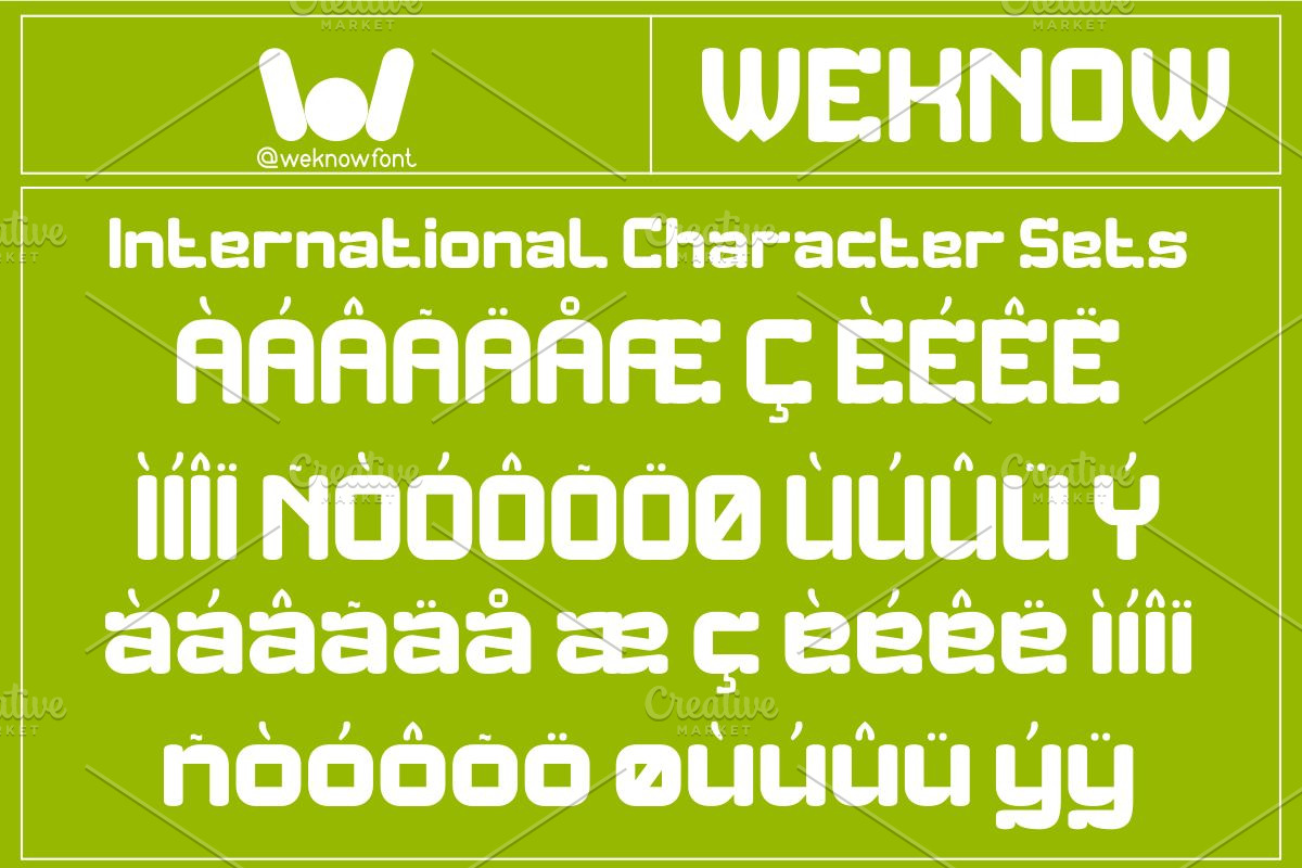 Effortless Powerful font, a Font by weknow (Photo 7 of 8)