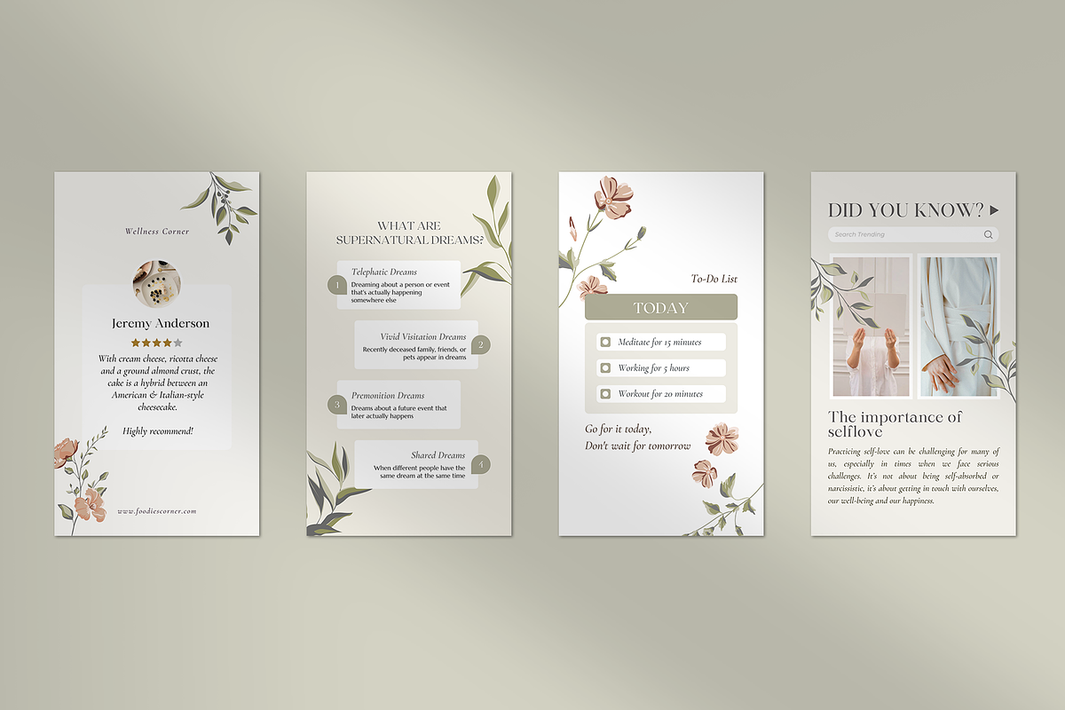 Instagram for Coach Botanical, a Social Media Template by Analogi Studio (Photo 24 of 30)