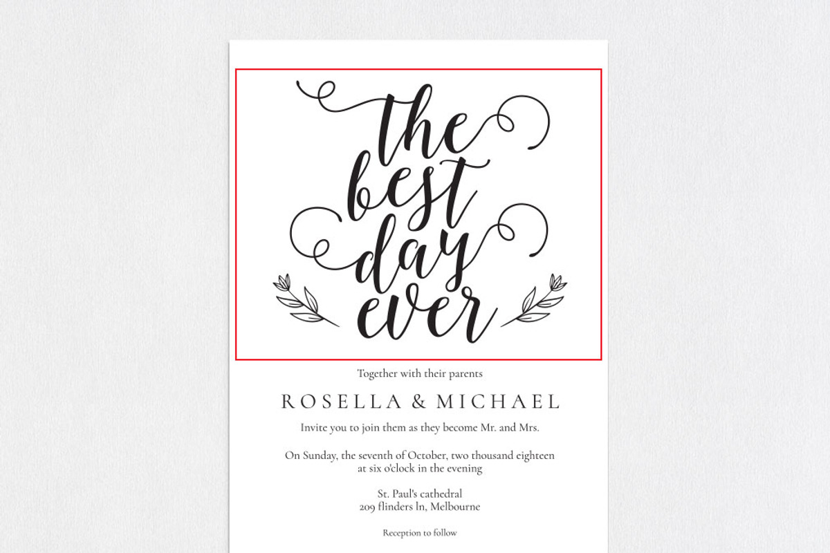 Invitation Template SHR441, an Invitation Template by Shafura_Wedding (Photo 5 of 5)