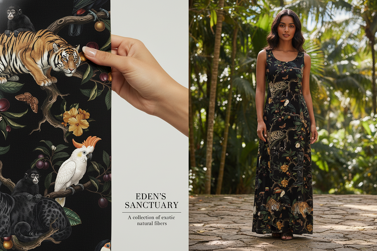 Vintage Tropical Jungle Pattern, a Pattern Graphic by Luiz da Rolt Grathwohl (Photo 4 of 17)