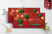 Christmas Gift Voucher Template, a Stationery Template by Ultimate Template Shop (Thumbnail 2 of 3)