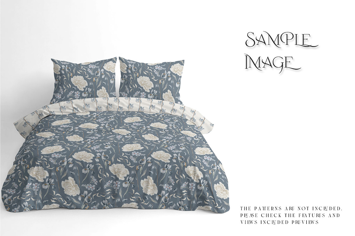 Bedding Mockups, a Product Mockup by mock-ups