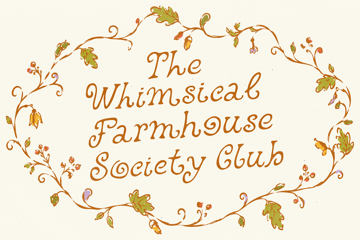 Curly Vintage Chic Handwritten Font, a Handwritten Font by Ayya Studio (Photo 4 of 15)