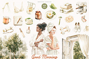 Good Morning Collection, a Decorative Illustration by PeDe Designs (Thumbnail 2 of 19)