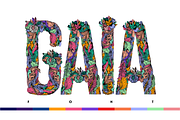 Gaia Font, a Font by yaisalinas (Thumbnail 1 of 13)