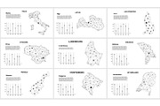 Maps line Presentation Template, a Presentation Template by Infographics project (Thumbnail 13 of 21)