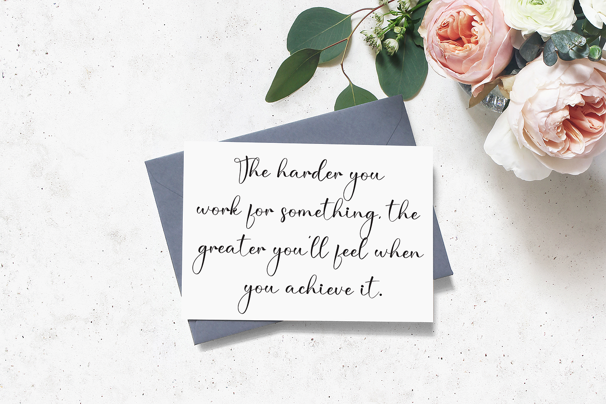 Eastern | Script Font, a Handwritten Font by Scratchones (Photo 3 of 9)
