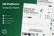 TalentSync - HR Platform, a Landing Page Template by SLAB! Design (Thumbnail 1 of 4)