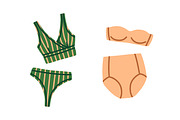 Modern women underwear, lingerie set, an Object Illustration by Good Studio (Thumbnail 13 of 16)