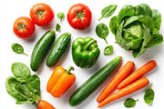 Fresh colorful vegetable grid, a Food & Drink Photo by AlyaAnd (Thumbnail 1 of 2)