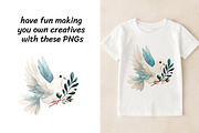 Watercolor Faith Clipart Bundle, a Decorative Illustration by InkyQueenArt (Thumbnail 3 of 7)