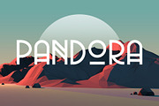 Pandora Typeface, a Symbol Font by Tugcu Design Co. (Thumbnail 2 of 5)
