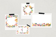 Watercolor artist's tools clipart., a Graphic by NinaBrai (Thumbnail 4 of 4)